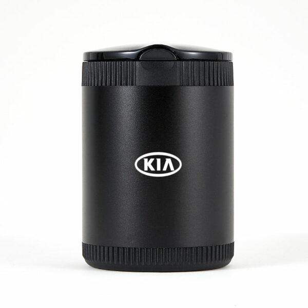 Kia Black Laser Engraved Portable Led Ashtray ( Large )