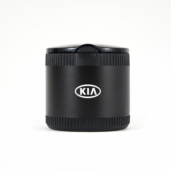 Kia Black Laser Engraved Portable Led Ashtray ( Small )