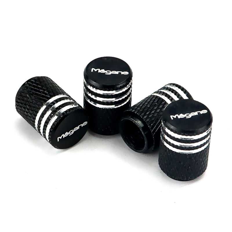 Renault Megane Laser Engraved Tire Valve Caps – Extra Spare Cap Total 5 ...