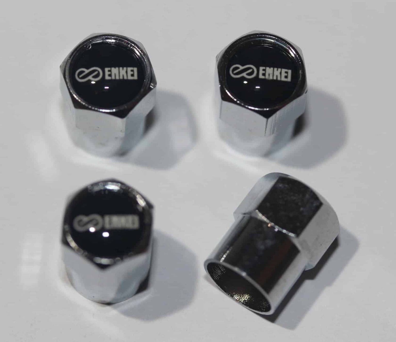 Ford F150 FX4 Off Road In Black On Black Aluminum Tire Valve Stem Caps - Foto 2