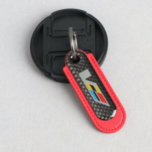 Cadillac V Series Carbon Fiber With Red Leath