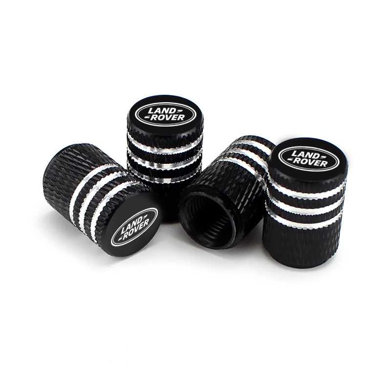 Land Rover Black Laser Engraved Tire Valve Caps – Extra Spare Cap Total ...