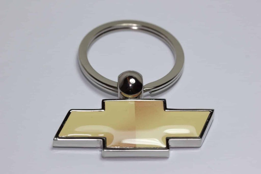 Chevrolet Chevy Metal Keychain