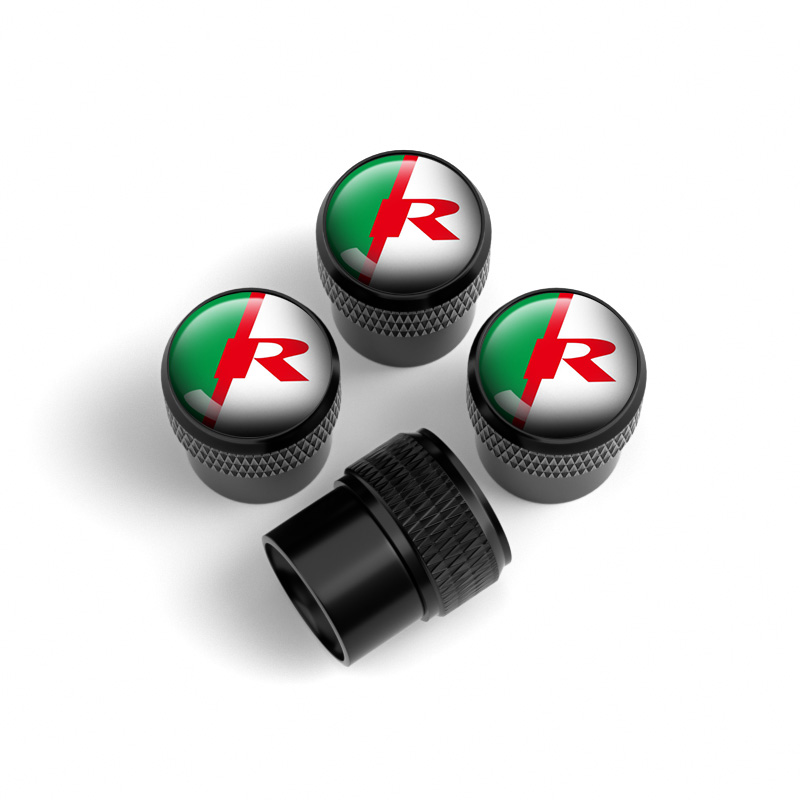 Jaguar R Performance Aluminum Tire Valve Caps – Extra Spare Cap Total 5 ...