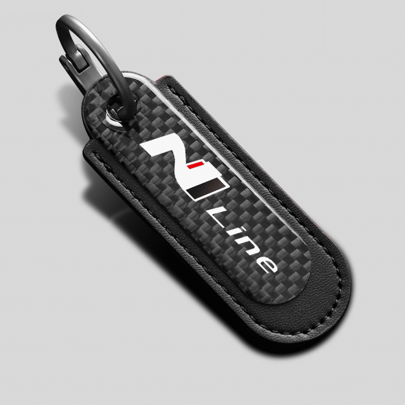 Hyundai N Line keychain
