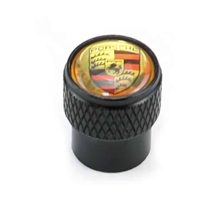 Porsche gold caps